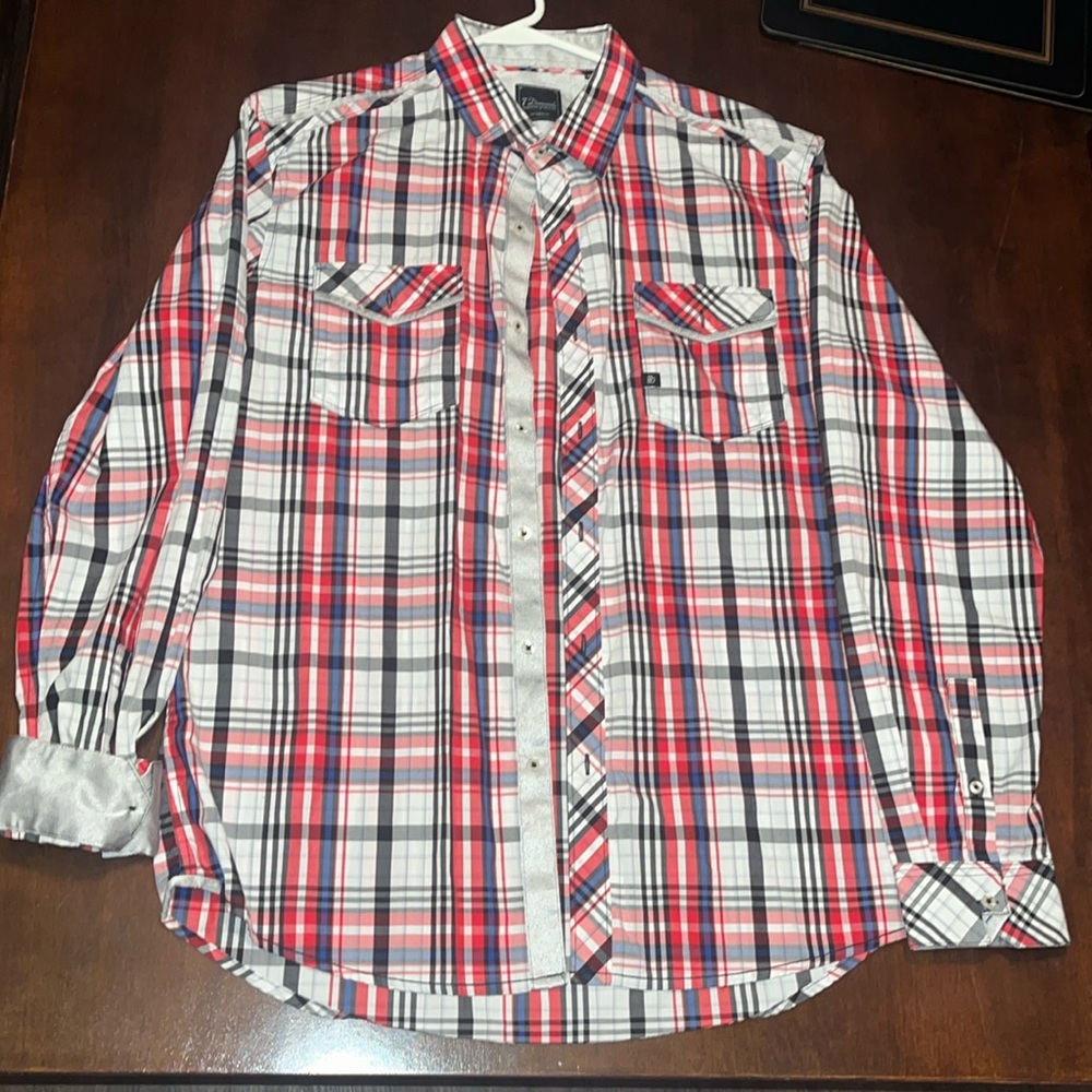 7 Diamonds Button-Up Shirt